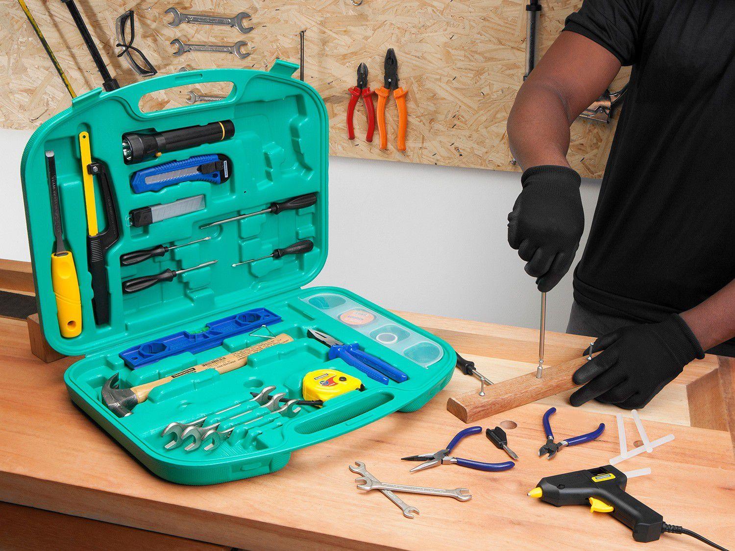 Kit Ferramentas Tramontina 65 Peças 41191165 com Maleta